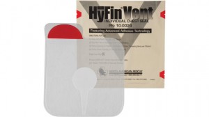 The HyFin® Vent Chest Seal by North American Rescue®, LLC